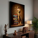 Dama da Justiça – Quadro Decorativo