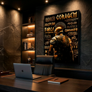 Mentalidade do Guerreiro – Quadro Decorativo